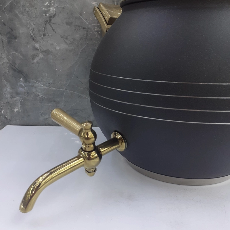 ست کتری و قوری کروپ ست مدل کیانا - کرم