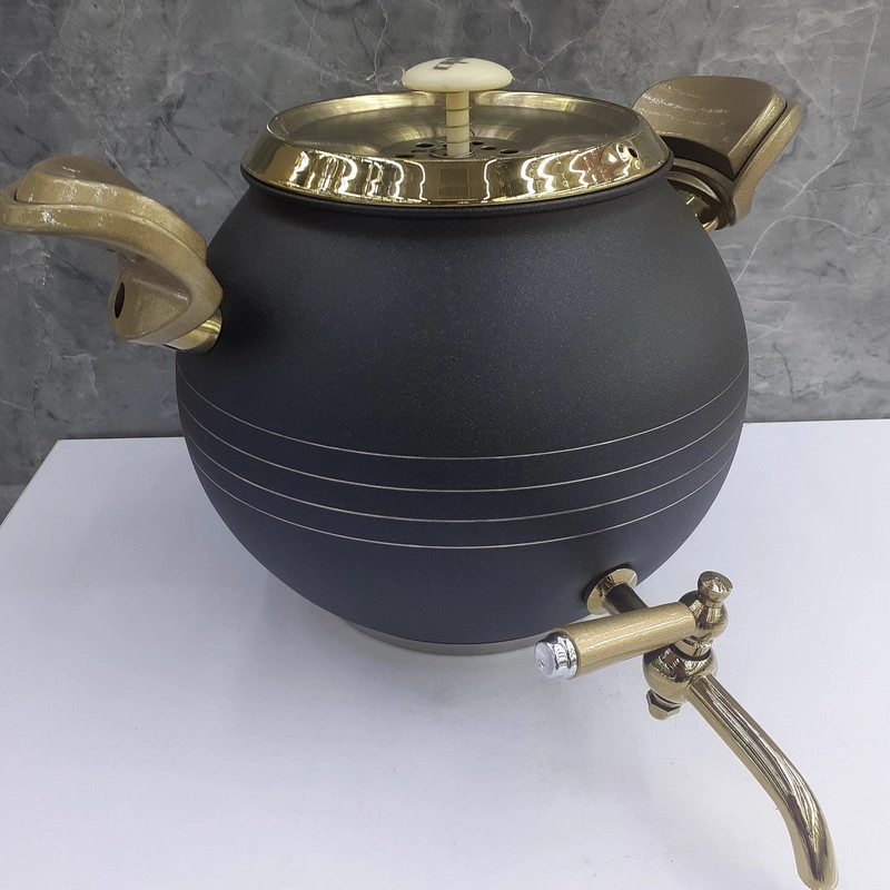ست کتری و قوری کروپ ست مدل کیانا - کرم